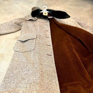 Vintage Faux Fur Heavy Duty Coat with Waist Tie SZ M 🐻 🤎🐻 Like New